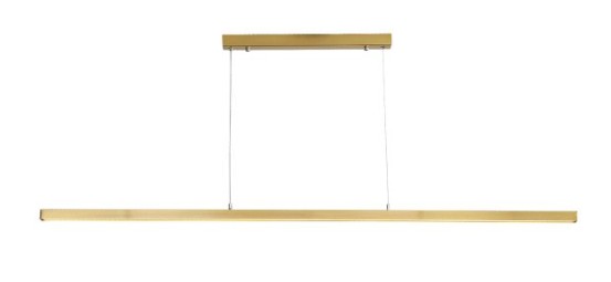 SHARD 1500MM 30W 3CCT LINEAR PENDANT SATIN BRASS